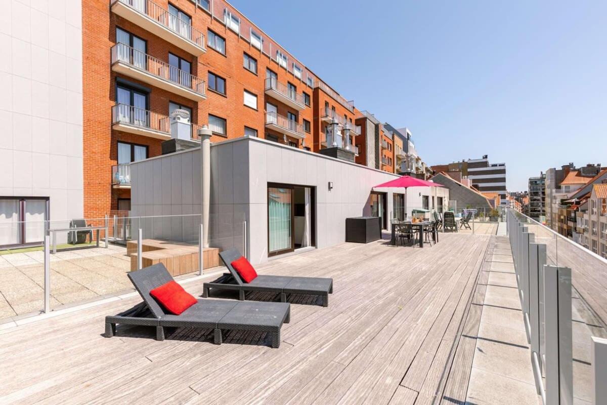 Huswell - Sunny Apartment In Knokke-Heist With Big Terrace Zewnętrze zdjęcie