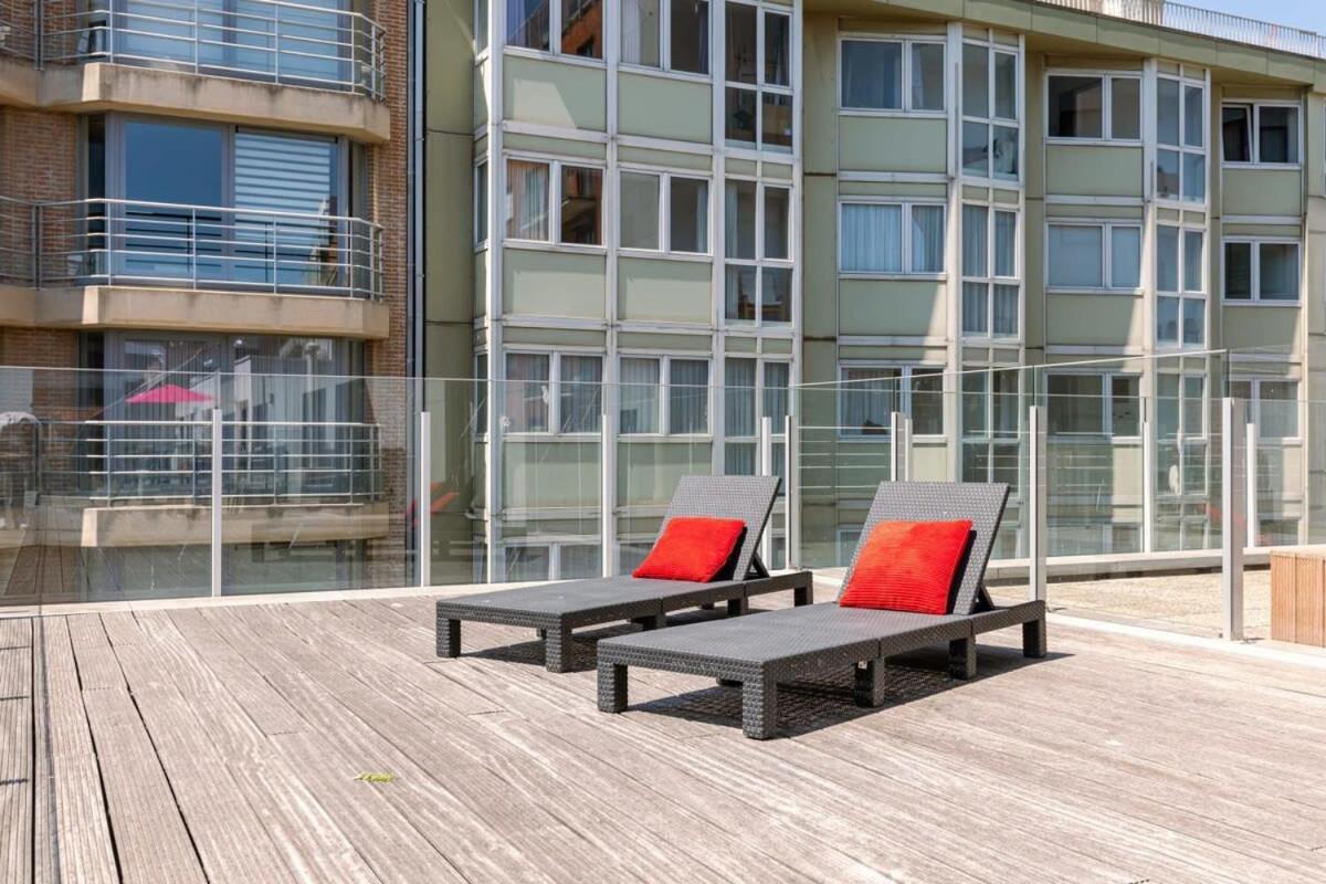 Huswell - Sunny Apartment In Knokke-Heist With Big Terrace Zewnętrze zdjęcie